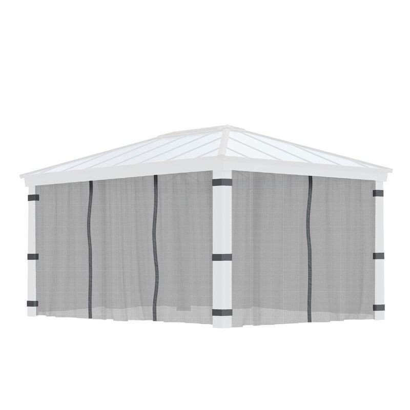 Canopia Moskitonetz für Gartenpavillon Dallas 3.6x5 m Canopia Moskitonetz für Gartenpavillon Dallas 3.6x5 m