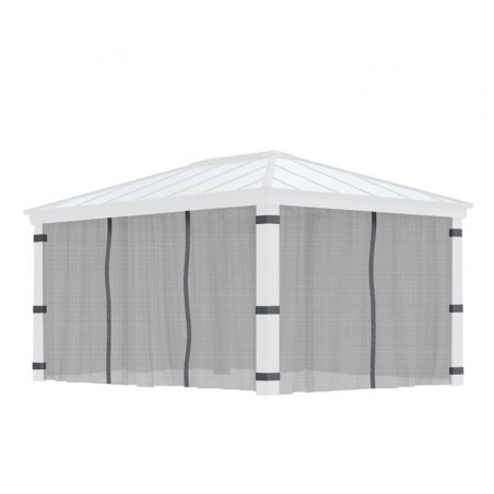 Canopia Moskitonetz für Gartenpavillon Dallas 3.6x5 m