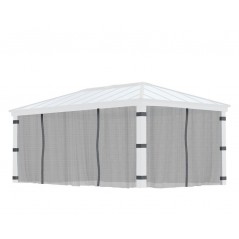 Canopia Moskitonetz für Gartenpavillon Dallas 3.6x6 m