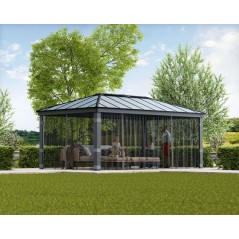Canopia Moskitonetz für Gartenpavillon Dallas 3.6x6 m
