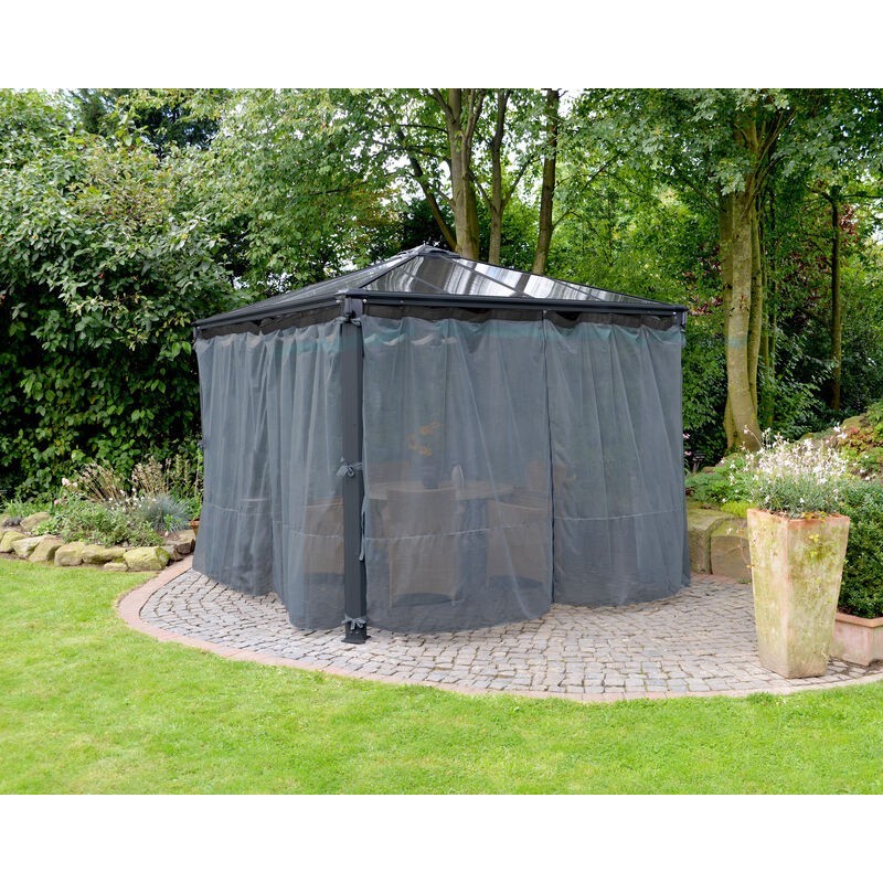 Canopia Mosquito Net for Gazebo Palermo and Milano 3.7x2.2 m