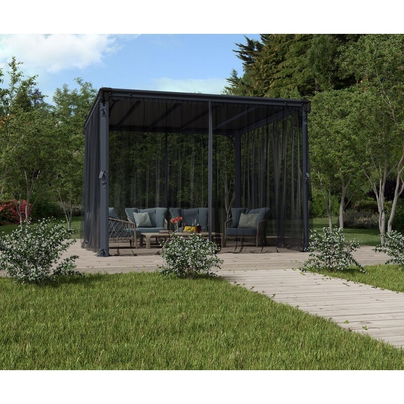 Canopia Moskitonetz für Gartenpavillon Palermo und Milano 3.7x2.2 m Canopia Moskitonetz für Gartenpavillon Palermo und Milano 3.7x2.2 m