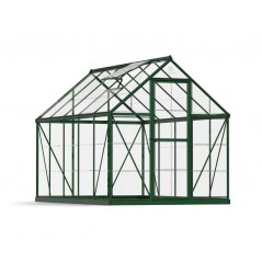 Canopia Harmony Transparentes Gartengewächshaus aus Polycarbonat 306x185x208 cm Grün