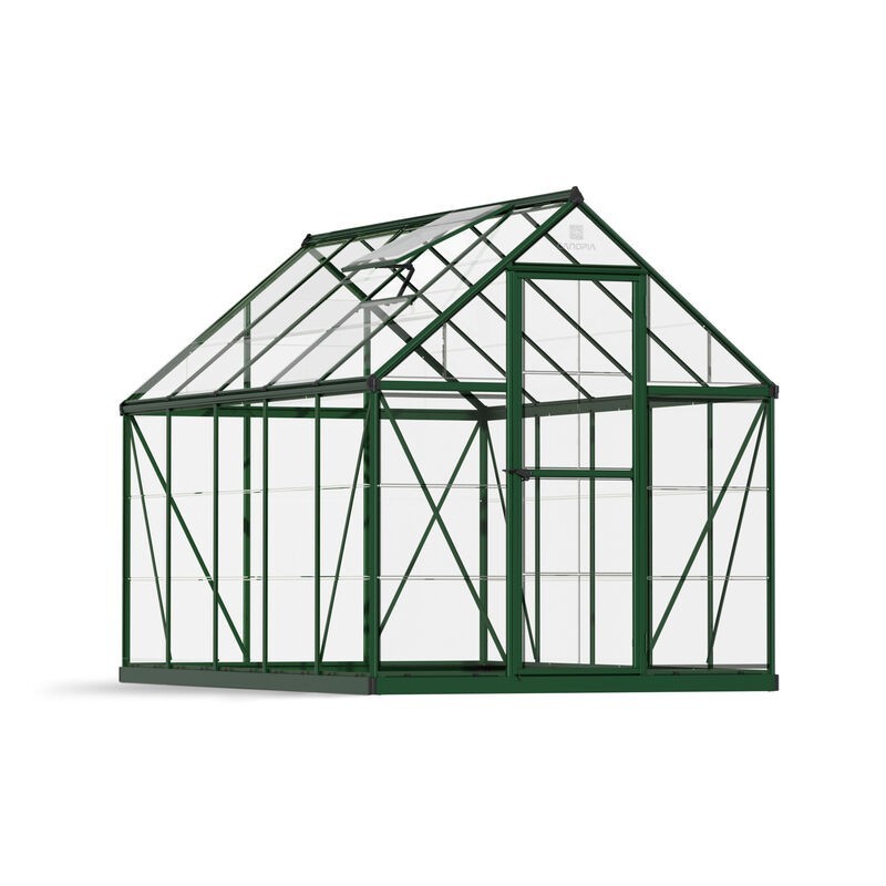Canopia Harmony Transparentes Gartengewächshaus aus Polycarbonat 306x185x208 cm Grün Canopia Harmony Transparentes Gartengewächshaus aus Polycarbonat 306x185x208 cm Grün