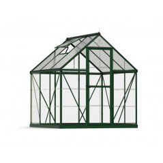 Canopia Hybrid Gartengewächshaus aus Polycarbonat 186x185x208 cm Grün