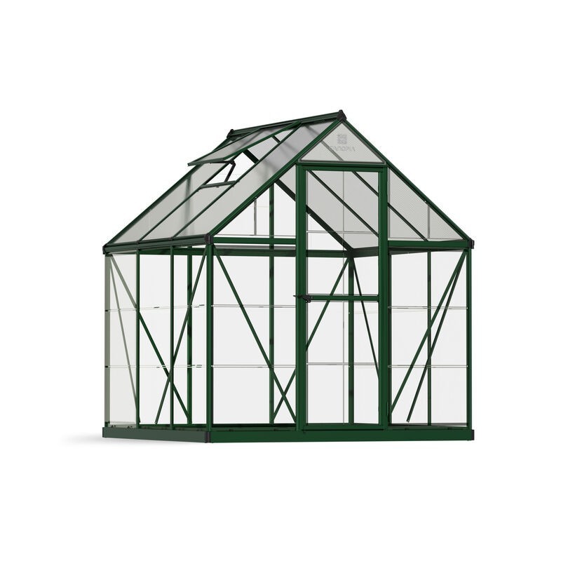 Canopia Hybrid Gartengewächshaus aus Polycarbonat 186x185x208 cm Grün Canopia Hybrid Gartengewächshaus aus Polycarbonat 186x185x208 cm Grün