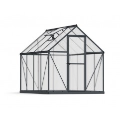 Canopia Mythos Double Layer Garden Greenhouse in Polycarbonate 247X185X208 cm Gray
