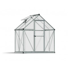Canopia Mythos Double Layer Garden Greenhouse in Polycarbonate 126X185X208 cm Silver