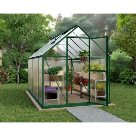 Canopia Mythos Double Layer Garden Greenhouse in Polycarbonate 306X185X208 cm Green