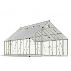 Canopia Balance Hybrid Garden Greenhouse in Polycarbonate 604X304X257 cm Silver