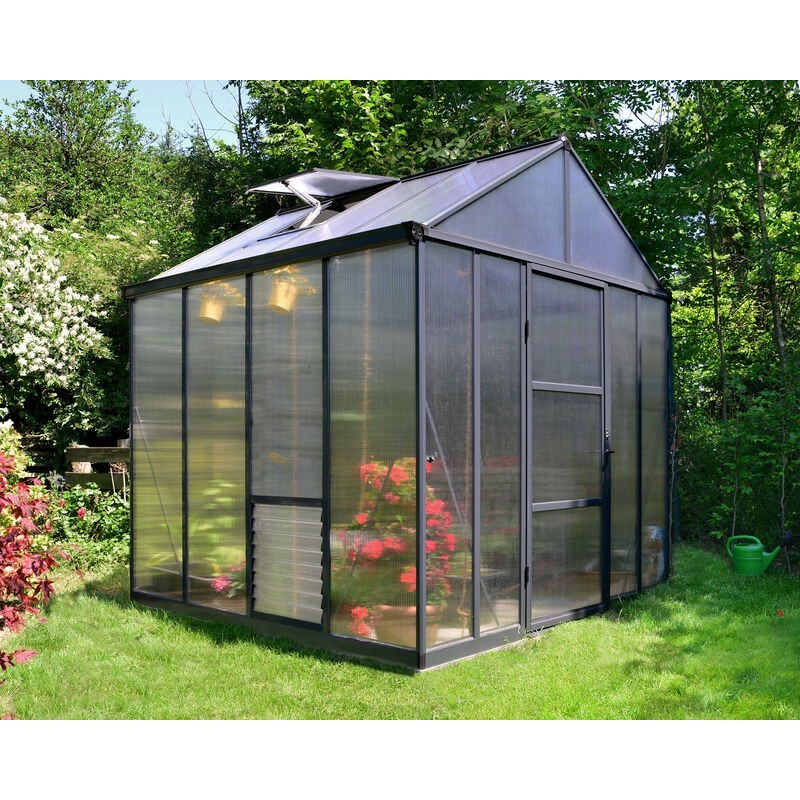 Canopia Glory Polycarbonate Garden Greenhouse 244x253x268 cm Canopia Glory Polycarbonate Garden Greenhouse 244x253x268 cm