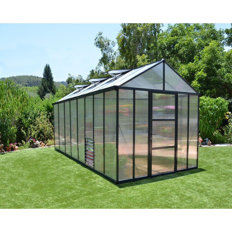 Canopia Glory Gartengewächshaus aus Polycarbonat 484x253x268 cm Canopia Glory Gartengewächshaus aus Polycarbonat 484x253x268 cm