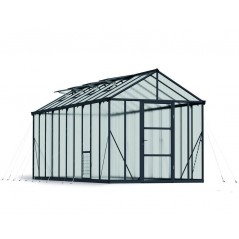 Canopia Glory Gartengewächshaus aus hochwertigem Polycarbonat, 604 x 253 x 268 cm