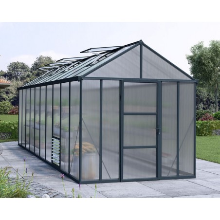 Canopia Glory Polycarbonate Garden Greenhouse 604x253x268 cm