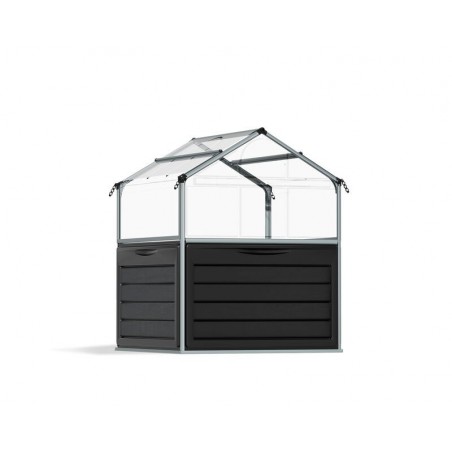 Canopia Plant-Inn Mini-Gartengewächshaus aus Polycarbonat 118x118x148 cm