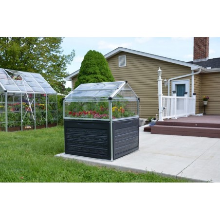 Canopia Plant-Inn Mini-Gartengewächshaus aus Polycarbonat 118x118x148 cm