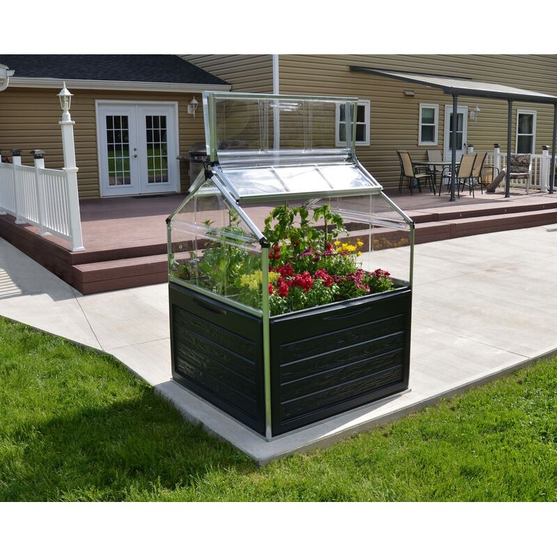 Canopia Plant-Inn Mini-Gartengewächshaus aus Polycarbonat 118x118x148 cm Canopia Plant-Inn Mini-Gartengewächshaus aus Polycarbonat 118x118x148 cm