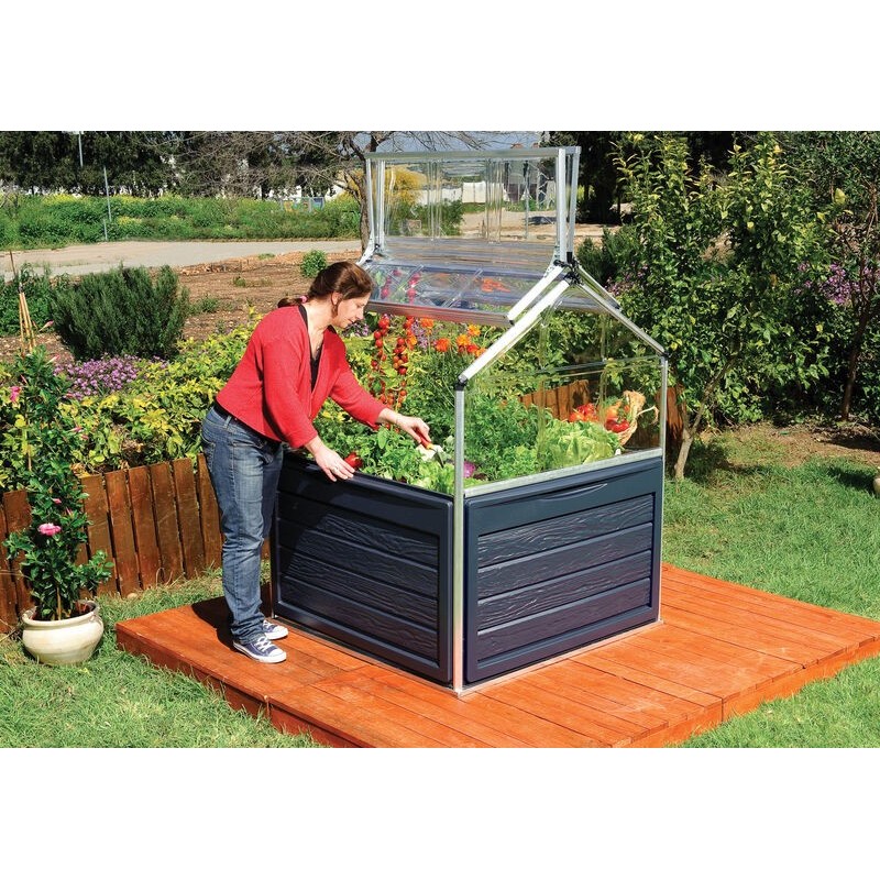 Canopia Plant-Inn Mini Polycarbonate Garden Greenhouse 118x118x148 cm Canopia Plant-Inn Mini Polycarbonate Garden Greenhouse 118x118x148 cm