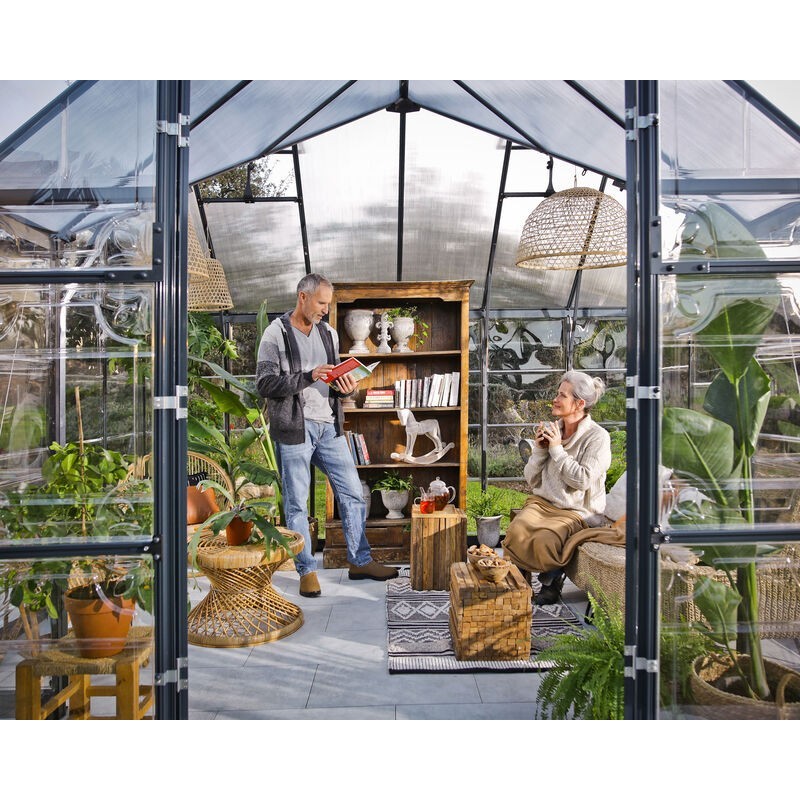 Canopia Victory Polycarbonate Garden Greenhouse 305x365x269 cm Canopia Victory Polycarbonate Garden Greenhouse 305x365x269 cm