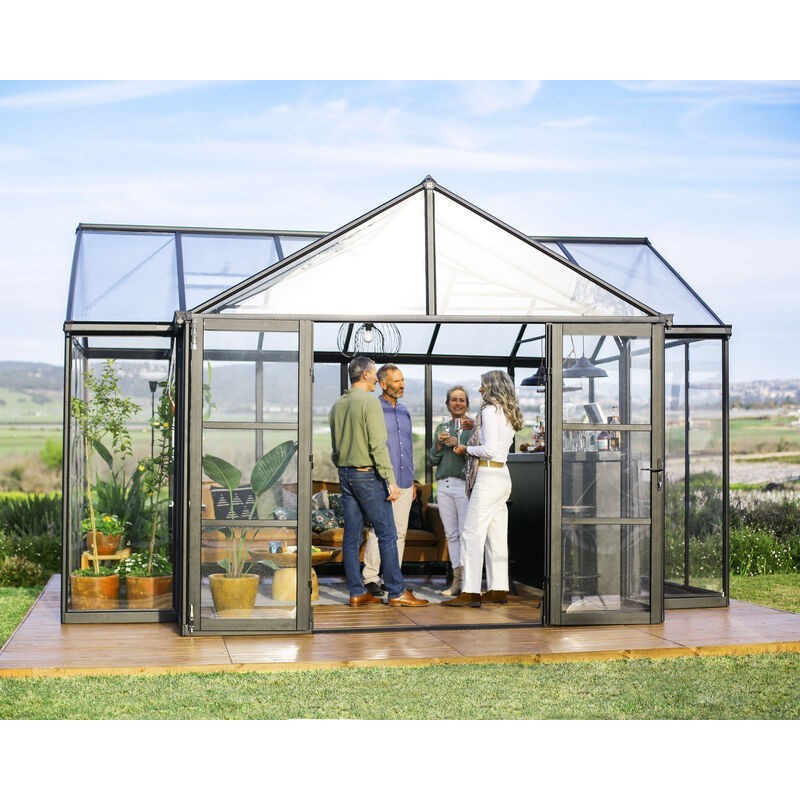 Canopia Triomphe Polycarbonate Garden Greenhouse 305x365x269 cm Canopia Triomphe Polycarbonate Garden Greenhouse 305x365x269 cm