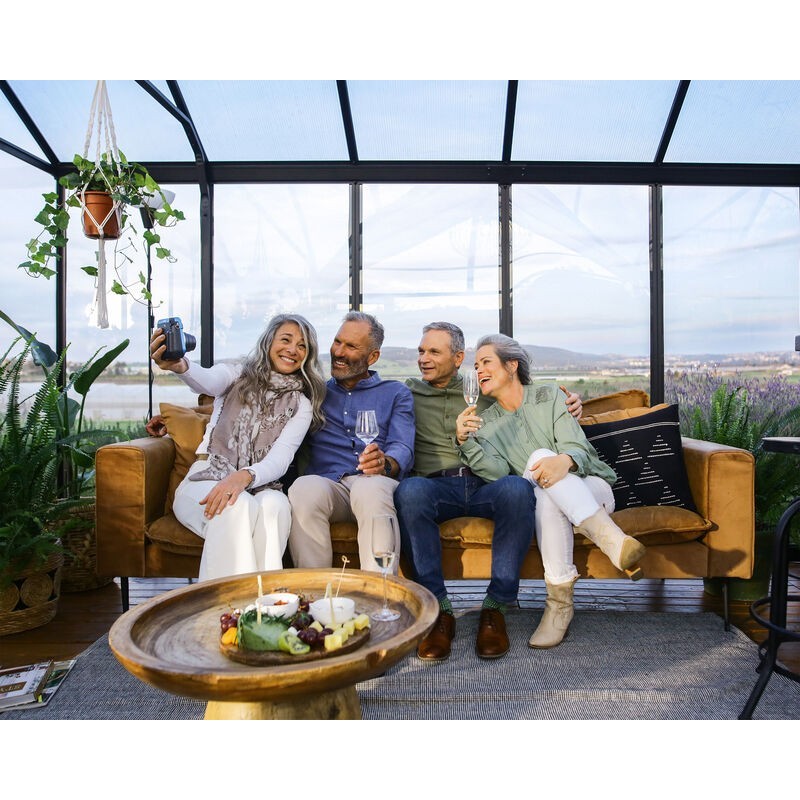 Canopia Triomphe Garden Chalet aus Polycarbonat 305X365X269 cm