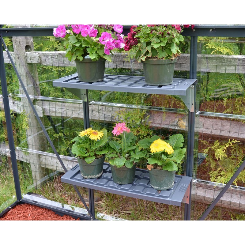Canopia Set mit 2 Regalen für Gewächshaus Canopia Set mit 2 Regalen für Gewächshaus