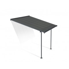 Canopia Capri Terrassenüberdachung aus Aluminium 3x3 m Grau