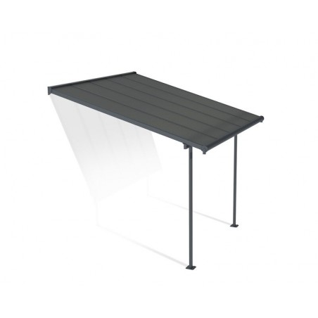 Canopia Capri Patio Cover in Aluminium 3x3 m Grey