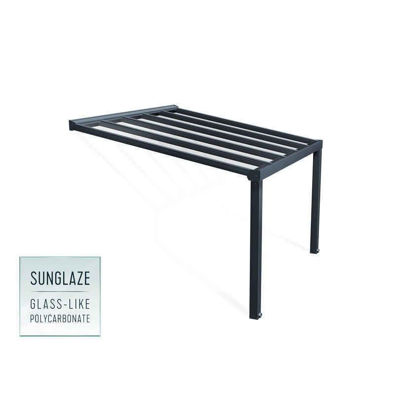 Canopia Stockholm Terrassenüberdachung aus Aluminium 3.4x3.7 m Canopia Stockholm Terrassenüberdachung aus Aluminium 3.4x3.7 m