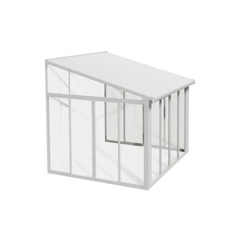 Canopia San Remo Wintergarten aus Aluminium 3x3 m Weiß