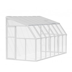 Canopia Sun Room Solarium Kit in Polycarbonate 2x4.4 m White