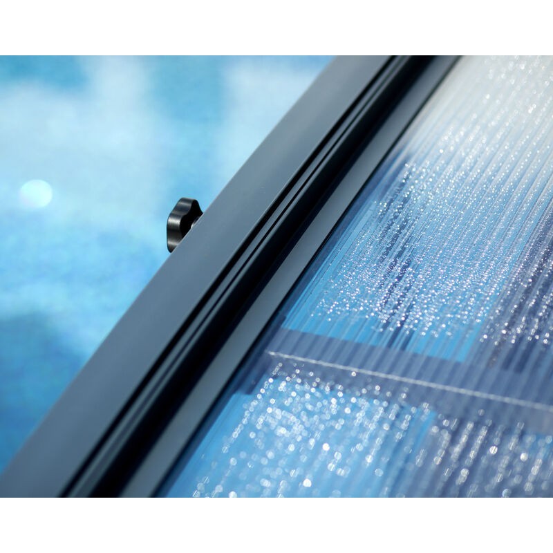 Canopia Majorca Teleskopische Poolüberdachung aus Polycarbonat und Aluminium 6x4 m Canopia Majorca Teleskopische Poolüberdachung aus Polycarbonat und Aluminium 6x4 m