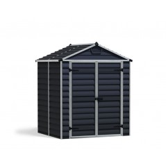 Canopia Skylight Polycarbonate Garden Shed 154x185x217 cm Dark Grey