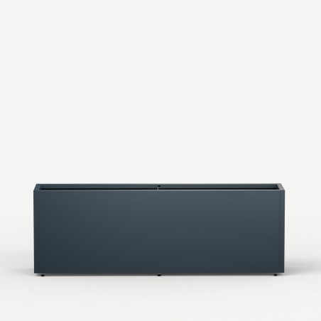 Herstera Pflanzkübel PLANTER 30 aus Metall Anthrazit 150x30x50 cm