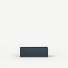 Herstera Pflanzkübel PLANTER BALCONY aus Metall Anthrazit 80x25x25 cm