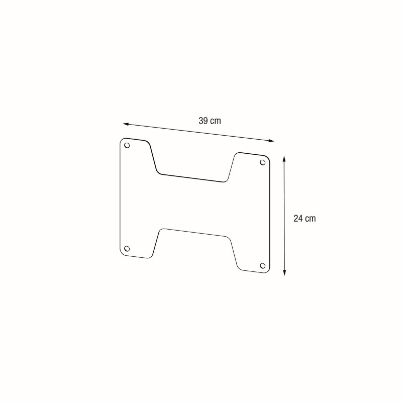 Innenverbinder für Herstera Pflanzkübel PLANTER DIVIDER 100x40x80 cm