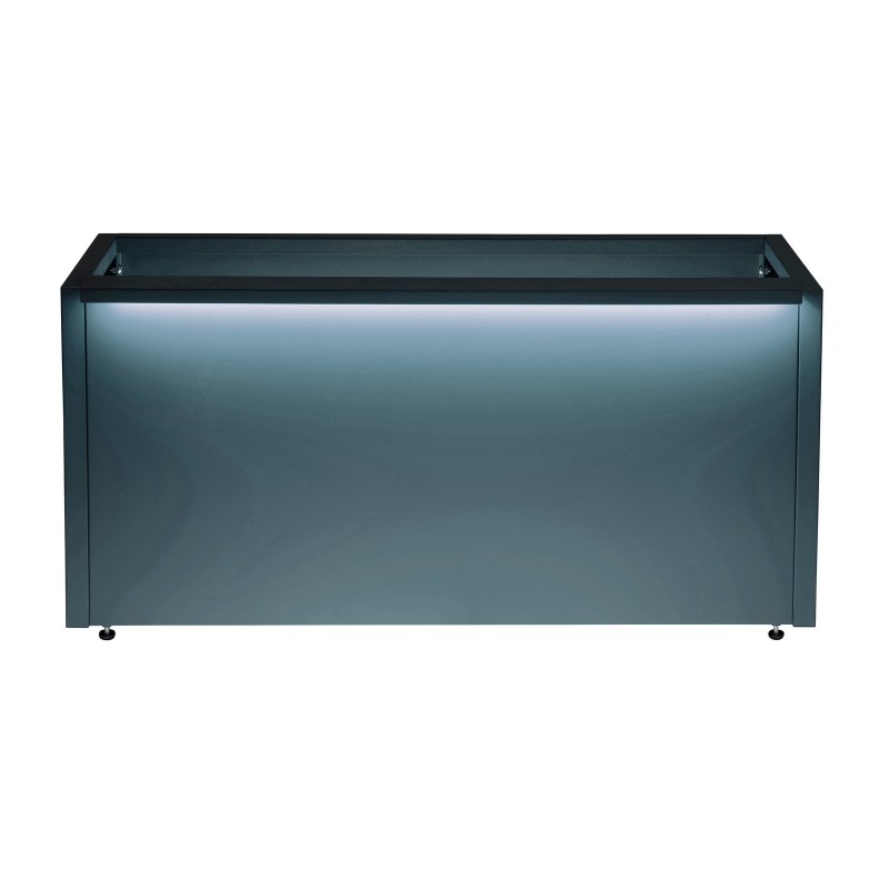 Herstera Magnetische Licht-Halterung Anthrazit für Pflanzgefäße 100 cm