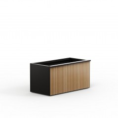 Magnetische Halterung Herstera für Leuchten Anthrazit für Pflanzkübel DECO 100x7x3 cm