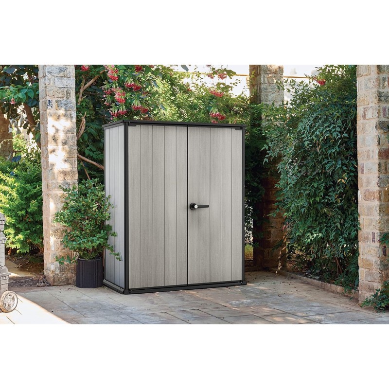 Keter Kunststoff-Gartenschrank HIGH STORE PLUS