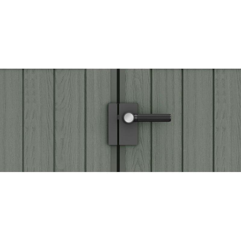 Keter Resin Garden Shed DARWIN 6x6 Green with Front Windows Keter Resin Garden Shed DARWIN 6x6 Green with Front Windows