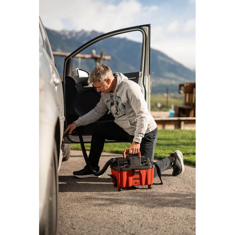 Stocker 21 V cordless vacuum cleaner and blower