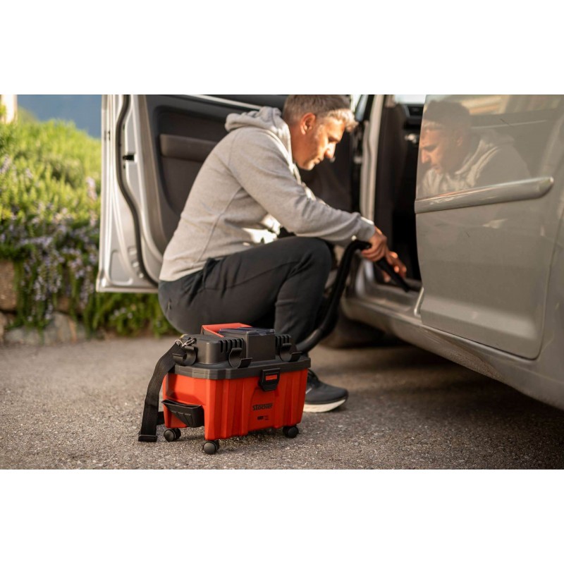 21 V cordless vacuum cleaner and blower Stocker 21 V cordless vacuum cleaner and blower Stocker