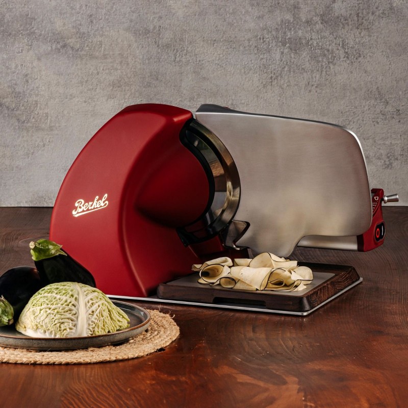 Berkel Aufschnittmaschine Home Line 250 Plus Farbe Mattrot