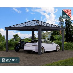 Canopia Colorado Carport in Aluminium 4.3x4.3 m