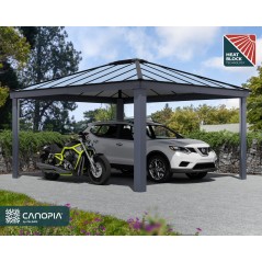 Canopia Colorado Carport aus Aluminium 4.3x5 m