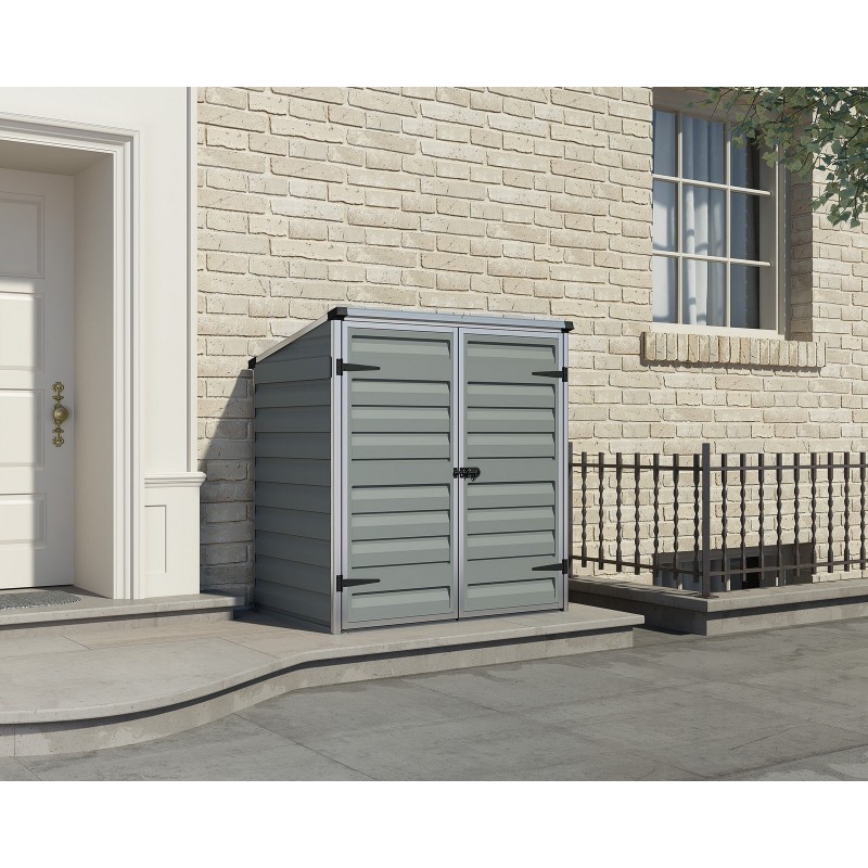 Canopia Voyager Polycarbonate Garden Shed 139x90x146 cm Grey Canopia Voyager Polycarbonate Garden Shed 139x90x146 cm Grey