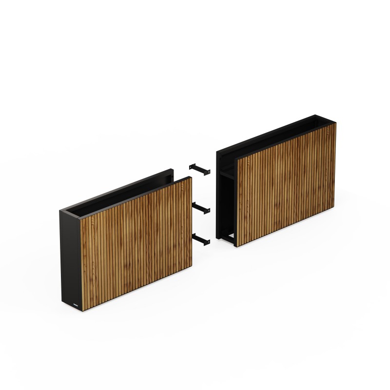 Innenverbinder für Herstera Pflanzkübel DECO DIVIDER 120x25x80 cm