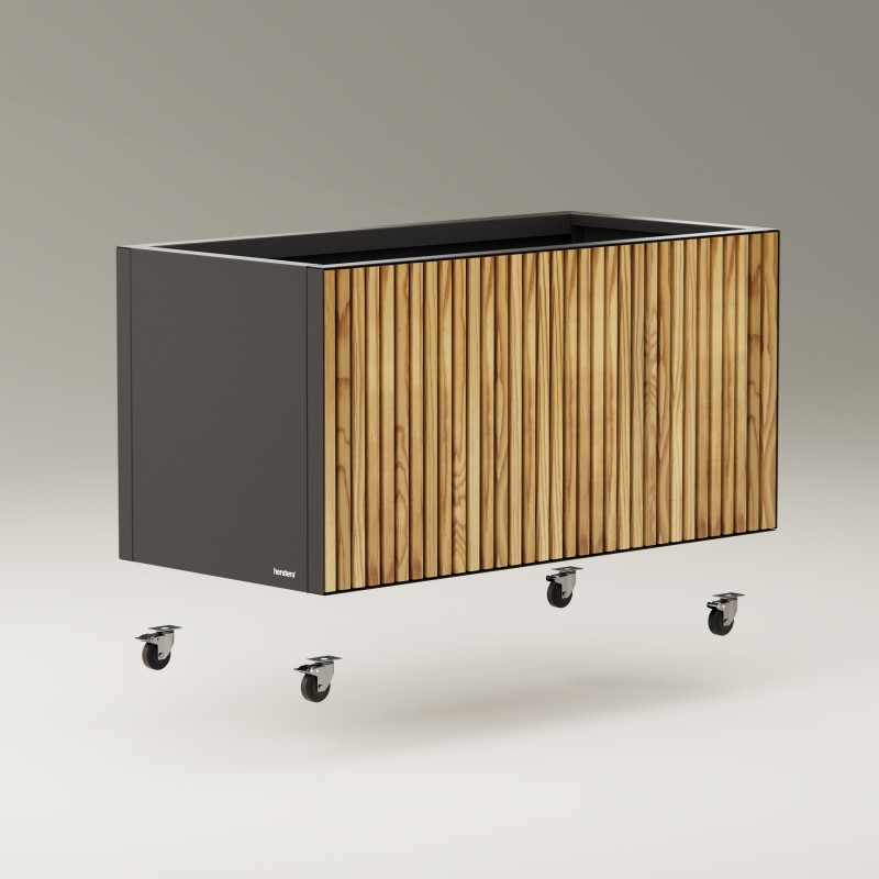 Herstera-Räder für DECO PLANTER und PLANTER XIC – Set mit 2 Rädern