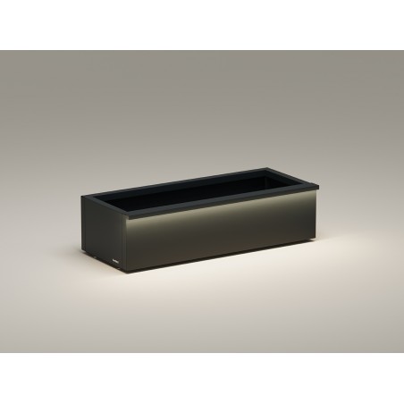 Magnetische Halterung Herstera für Leuchten Anthrazit für PLANTER XIC 100 cm
