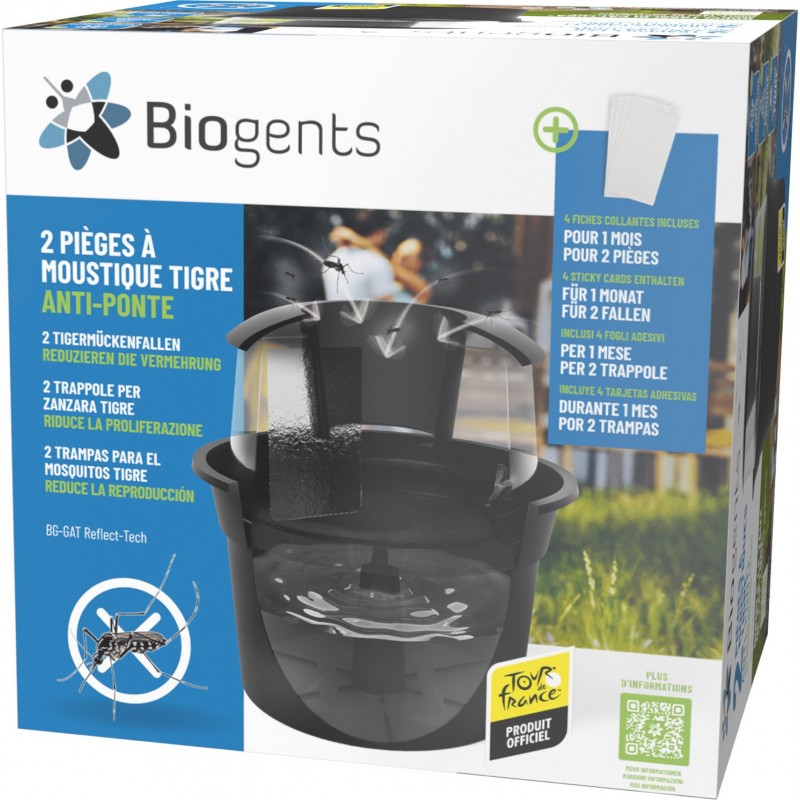 Biogents BG-GAT Reflect-tech outdoor tiger mosquito trap (X2)